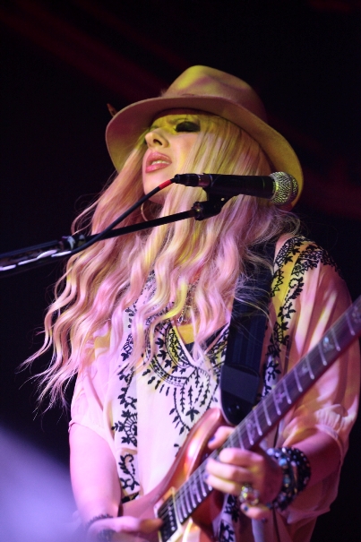 Orianthi - The Marlin Room at Webster Hall - New York, NY - July 17, 2013 - photo by Mark Doyle � 2013