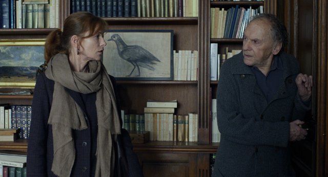 Isabelle Huppert and Jean-Louis Trintignant star in 'Amour.'