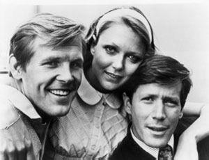 Rich Man, Poor Man: (l to r) Nick Nolte, Susan Blakely and Peter Strauss 