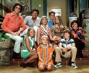 The cast of 'The Brady Bunch' circa 1974.