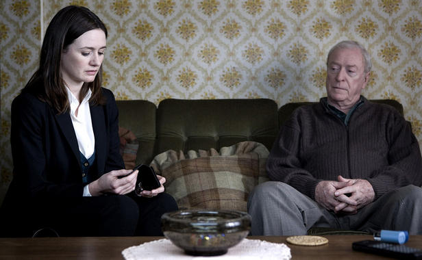 Emily Mortimer and Michael Caine star in the film 'Harry Brown.'