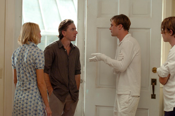 Naomi Watts, Tim Roth, Michael Pitt and Brady Corbet in 'Funny Games.'