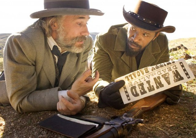 Christoph Waltz and Jamie Foxx star as King Schultz and Django in "Django Unchained."