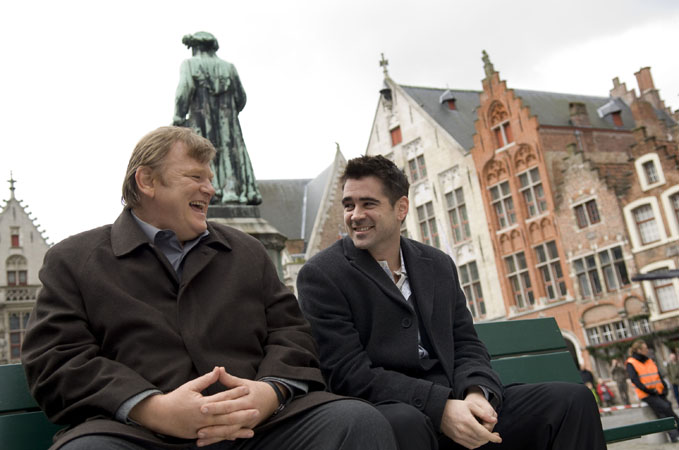 Brendan Gleeson and Colin Farrell in 'In Bruges.'