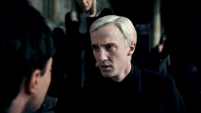 Tom Felton as Draco Malfoy in HARRY POTTER AND THE DEADLY HOLLOWS - PART 2.