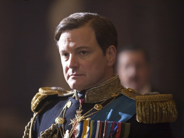 Colin Firth stars in THE KING'S SPEECH.