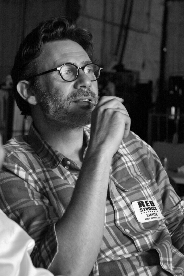 Michel Hazanavicius directing THE ARTIST.