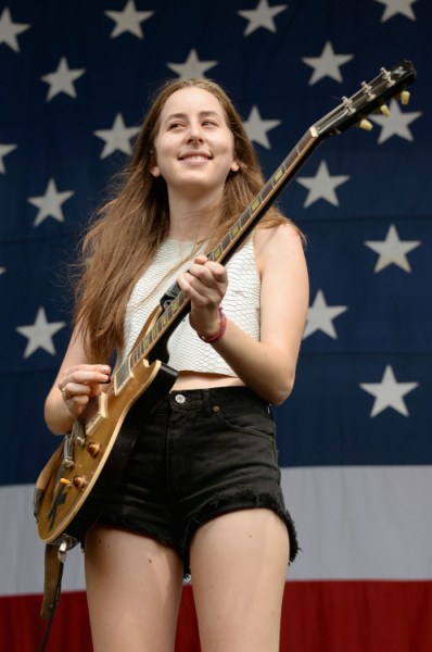 Haim - Budweiser Made In America Fest (Day One) - Benjamin Franklin Parkway - Philadelphia, PA - August 31, 2013 - photo by Getty Images � 2013. Courtesy of MSO.