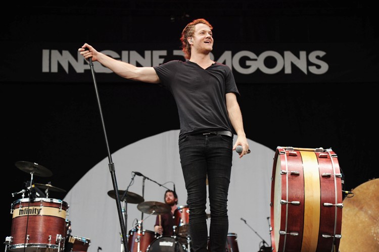 Imagine Dragons - Budweiser Made In America Fest (Day One) - Benjamin Franklin Parkway - Philadelphia, PA - August 31, 2013 - photo by Getty Images � 2013. Courtesy of MSO.