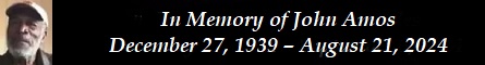 In Memory of John Amos  December 27, 1939  August 21, 2024