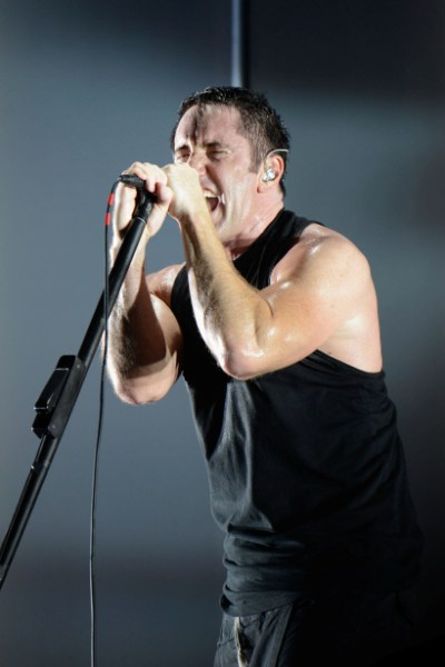 Nine Inch Nails - Budweiser Made In America Fest (Day Two) - Benjamin Franklin Parkway - Philadelphia, PA - September 1, 2013 - photos by Getty Images � 2013. Courtesy of MSO.