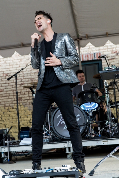 Panic! At the Disco - Piazza at Schmidt's - Philadelphia, PA - August 3, 2013 - photo by Serge Levin Photography/RockintheBurbs � 2013