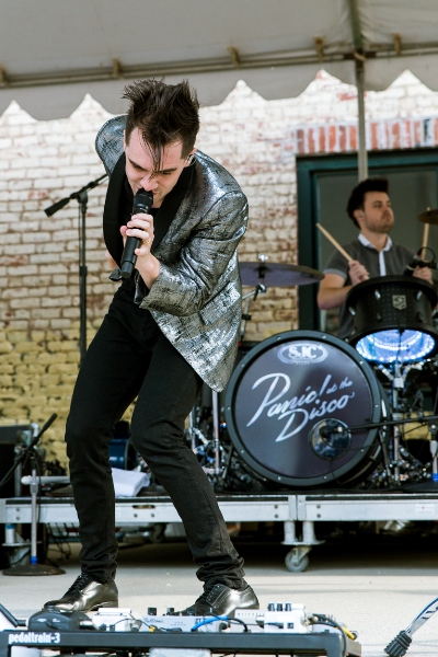 Panic! At the Disco - Piazza at Schmidt's - Philadelphia, PA - August 3, 2013 - photo by Serge Levin Photography/RockintheBurbs � 2013
