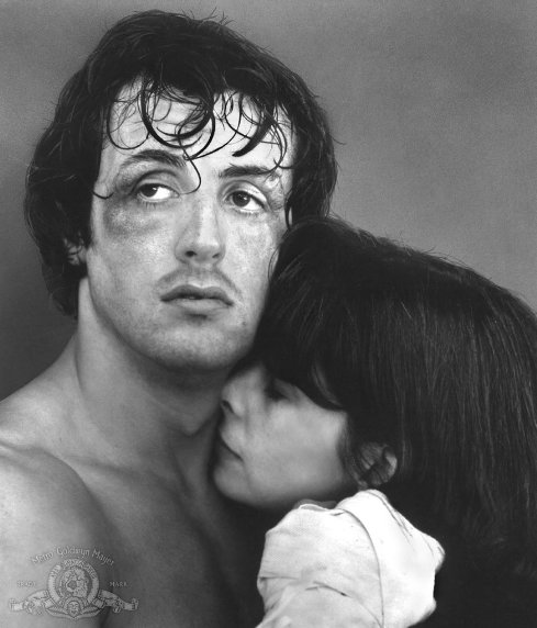 Sylvester Stallone and Talia Shire star in 'Rocky.'
