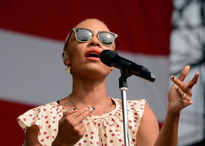 Emeli Sand� - Budweiser Made In America Fest (Day One) - Benjamin Franklin Parkway - Philadelphia, PA - August 31, 2013 - photo by Getty Images � 2013. Courtesy of MSO.