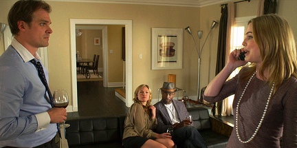 David Harbour, Julia Stiles, Taye Diggs and Melissa George star in "Between Us."