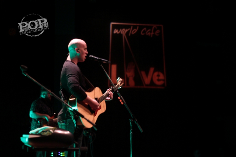 Tyrone Wells plays at World Cafe Live, Philadelphia, on 5/2/15. Photo  2015 Adam MacDonald. All rights reserved.