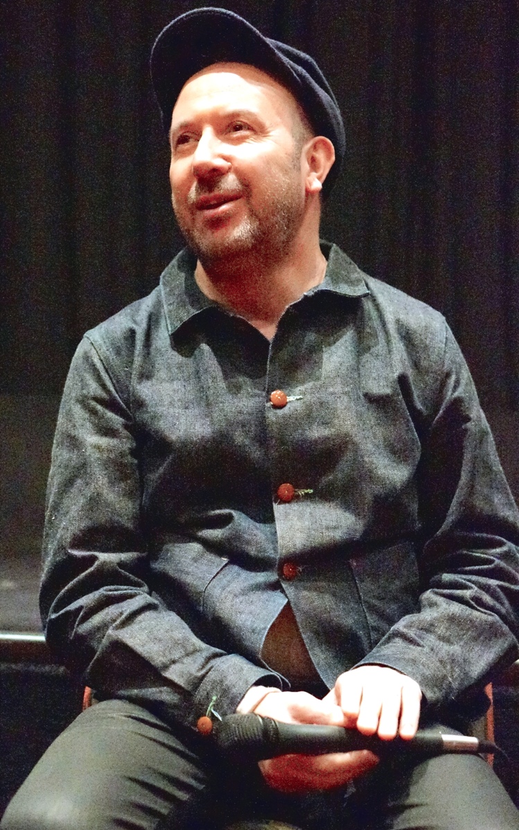 Paul McGuigan at the NY press day for VICTOR FRANKENSTEIN. Photo copyright 2015 Brad Balfour.