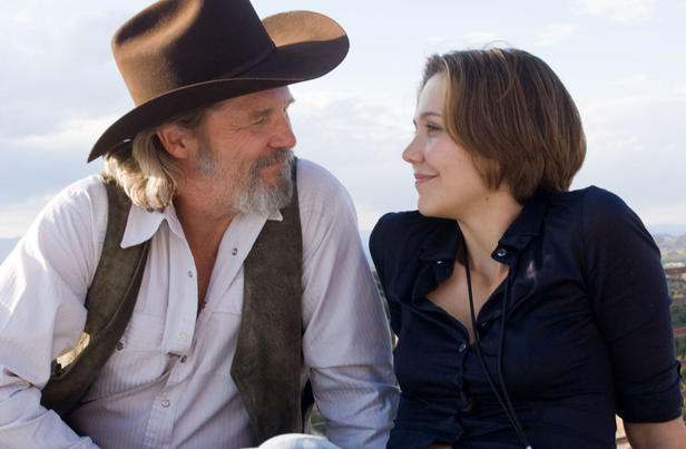 Jeff Bridges stars as country singer Bad Blake and Maggie Gyllenhaal as Jean in 'Crazy Heart.'