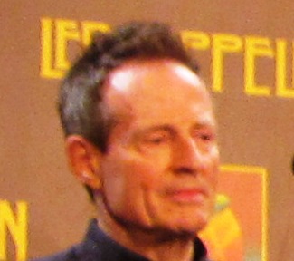 John Paul Jones of Led Zeppelin at the New York Museum of Modern Art press conference for the release of Celebration Day.