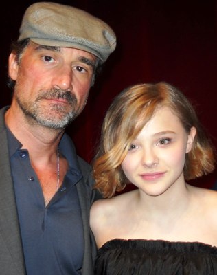 Elias Koteas and Chloe Moretz at the New York Press Day for LET ME IN.