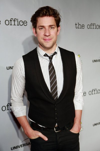 NBCUNIVERSAL EVENTS -- The Office Wrap Party -- Pictured: John Krasinski at "The Office" wrap party at Unici Casa in Los Angeles, CA on Saturday, March 16. The Office airs Thursdays on NBC (9-9:30 p.m. ET/PT) -- (Photo by: Trae Patton/NBC)