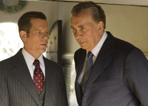 Kevin Bacon as Jack Brennan and Frank Langella as Richard Nixon in 'Frost/Nixon.'
