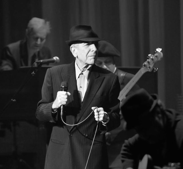 Leonard Cohen at the Academy of Music, Philadelphia, PA, May 12, 2009.  Copyright 2009 Jim Rinaldi.