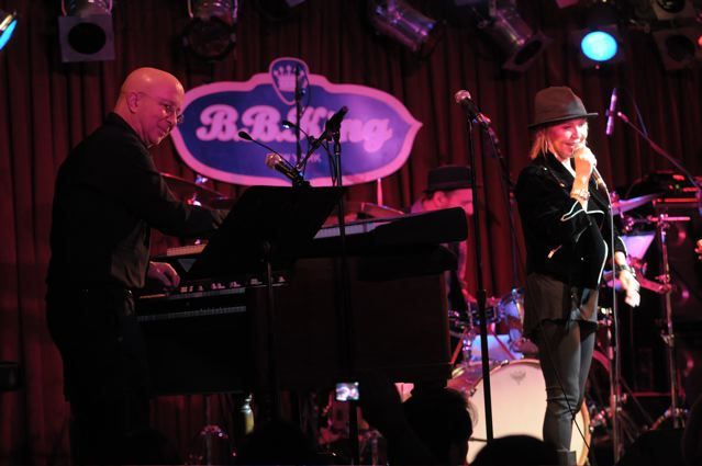 Paul Shaffer with Lulu - B.B. King's Blues Club and Grill - New York, NY - February 16, 2013 - photo by Jim Rinaldi � 2013