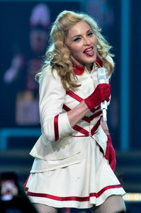 Madonna - Wells Fargo Center - Philadelphia, PA - August 28, 2012 - photo by Jim Rinaldi � 2012