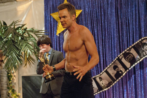 COMMUNITY -- "Contemporary Impressionists" Episode 310 -- Pictured: Joel McHale as Jeff -- Photo by: Neil Jacobs/NBC 