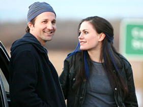 Breckin Meyer and Anna Paquin in 'Blue State.'