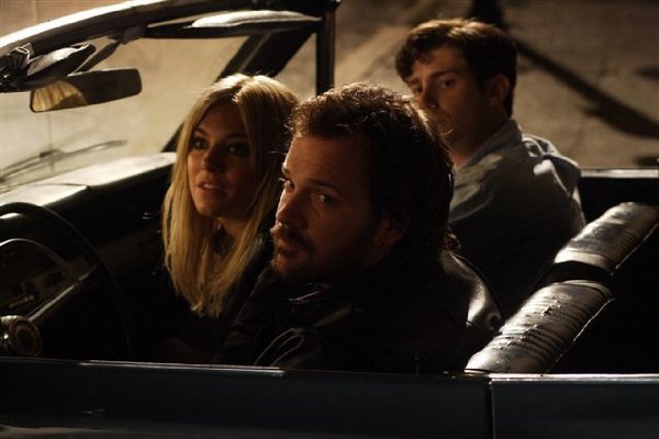 Sienna Miller, Peter Sarsgaard and Jon Foster in 'The Mysteries of Pittsburgh.'