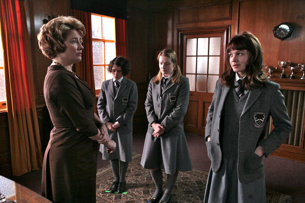 Emma THompson and Carey Mulligan stas in 'An Education.'