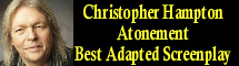 2008 Oscar Nominee - Christopher Hampton - Best Adapted Screenplay - Atonement