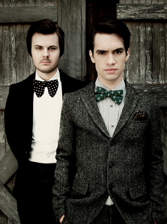 Spencer Smith and Brendan Urie of Panic! At the Disco.