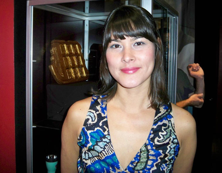 Mizuo Peck at the Night at the Wax Museum exhibit at Madame Tussaud's in New York, NY on December 1, 2009.
