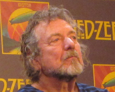 Robert Plant of Led Zeppelin at the New York Museum of Modern Art press conference for the release of Celebration Day. 