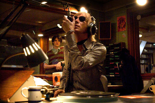 Tom Sturridge and Rhys Ifans in 'Pirate Radio.'