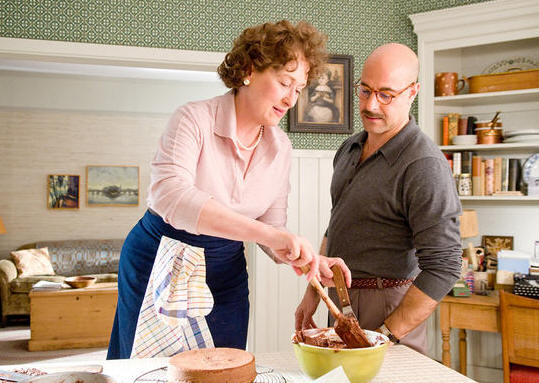 Meryl Streep and Stanley Tucci starring in 'Julie and Julia.'