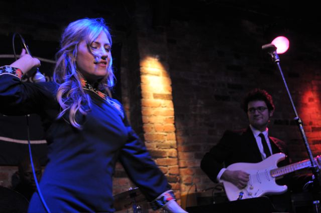 Lucy Woodward - Winter Jazz Fest - The Bitter End - New York, NY - January 6, 2012 - photo by Jim Rinaldi � 2012