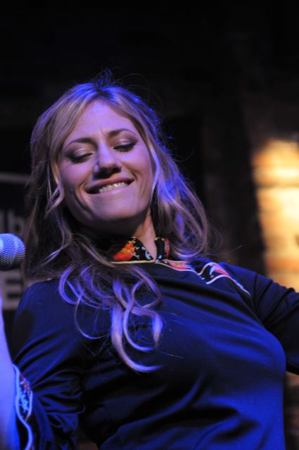 Lucy Woodward - Winter Jazz Fest - The Bitter End - New York, NY - January 6, 2012 - photo by Jim Rinaldi � 2012