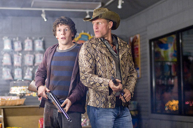 Jesse Eisenberg and Woody Harrelson in 'Zombieland.'